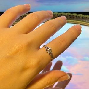 Sterling silver Celtic renaissance ring